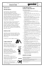 Предварительный просмотр 7 страницы Gemini STL-100 ULTRA BRIGHT LED User Manual