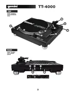 Preview for 3 page of Gemini TT-4000 Operation Manual