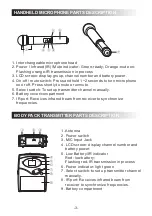 Предварительный просмотр 4 страницы Gemini UHF-6200 User Manual