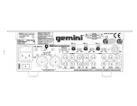 Предварительный просмотр 2 страницы Gemini UMX-9 Operation Manual