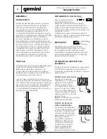 Preview for 8 page of Gemini WRX-843 Series User Manual