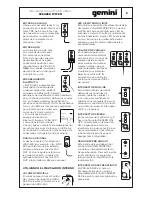 Preview for 9 page of Gemini WRX-843 Series User Manual