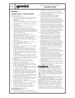 Preview for 10 page of Gemini WRX-843 Series User Manual