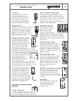 Preview for 21 page of Gemini WRX-843 Series User Manual