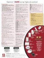 Предварительный просмотр 2 страницы Gemini X 255 - Datasheet