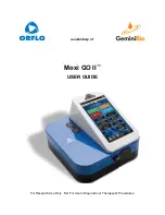 Preview for 1 page of GeminiBio MXG102 User Manual