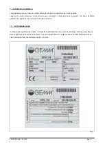 Предварительный просмотр 6 страницы Gemm EFB/01 Instructions For Use Manual