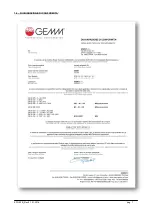 Предварительный просмотр 7 страницы Gemm EFB/01 Instructions For Use Manual