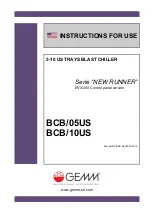 Gemm New Runner BCB/05US Instructions For Use Manual preview