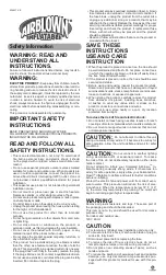 Preview for 1 page of Gemmy Airblown Inflatable 224397 Instructions