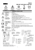 Gemo DS204 Manual предпросмотр