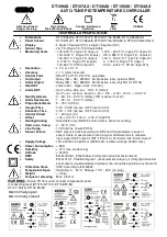 Preview for 1 page of Gemo DT109AX Installation & Use