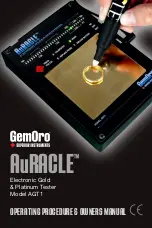 GemOro AuRACLE AGT1 Owner'S Manual preview