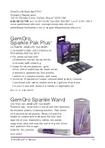 Preview for 13 page of GemOro BrilliantSpa Pro 0384 Manual