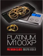 GemOro Platinum M100XP Instructions For Use Manual предпросмотр