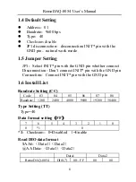 Предварительный просмотр 7 страницы Gemotech RemoDAQ-8000 Series User Manual