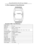 Предварительный просмотр 6 страницы Gemotech RemoDAQ-8031A User Manual