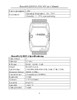 Предварительный просмотр 7 страницы Gemotech RemoDAQ-8031A User Manual