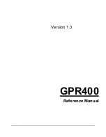 Gemplus GPR400 Reference Manual preview