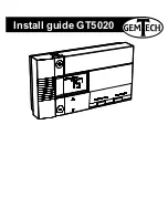 Gemtech GT5020 Install Manual предпросмотр