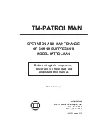 Предварительный просмотр 1 страницы Gemtech TM-PATROLMAN Operation And Maintenance