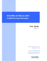 Gemtek Systems WIXFMM-109 User Manual предпросмотр