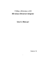 Предварительный просмотр 1 страницы Gemtek Systems WL-299 series User Manual