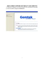 Preview for 8 page of Gemtek Systems WX-6215G User Manual