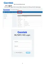 Предварительный просмотр 41 страницы Gemtek WLTGFC User Manual