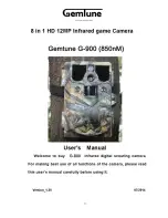 Gemtune G-900 User Manual preview