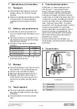 Предварительный просмотр 35 страницы Gemu 650 Manual