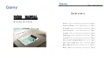 GEMY Massage Bathtub Series User Manual preview