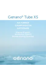 Preview for 1 page of Genano Tube XS Manual