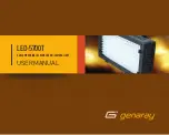 Предварительный просмотр 1 страницы Genaray LED-5700T User Manual