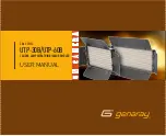 Genaray UTP-30B Manual предпросмотр