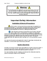 Preview for 2 page of Genave Alert 150-AC Hardware Manual