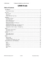 Preview for 5 page of Genave LR900 Node Hardware Manual