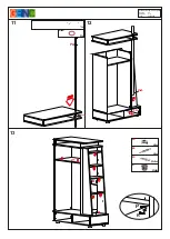 Preview for 5 page of GENC KORSAN WARDROBE 2 DOOR Assembly And User'S Manual