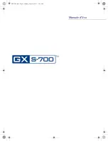 Preview for 105 page of Gendex GXS-700 User Manual