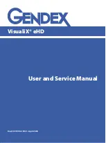 Gendex VisualiX eHD User And Service Manual preview