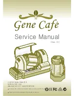 Gene Cafe CBR-101A Service Manual предпросмотр