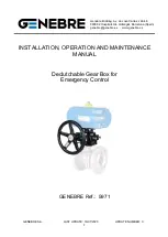 Genebre 5971 Installation, Operation And Maintenance Manual preview