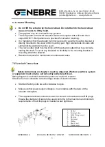 Preview for 5 page of Genebre GE 5803 Installation, Operation & Maintenance Manual