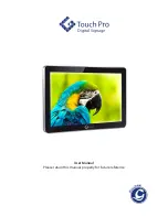 Genee World G Touch Pro User Manual preview
