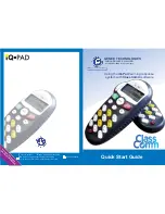 Preview for 1 page of Genee World iQ-Pad Quick Start Manual