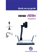 Genee Vision 3100HD Quick Setup Manual предпросмотр