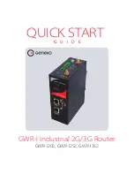 Geneko GWR-I202 Quick Start Manual предпросмотр