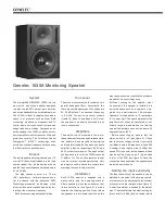 Предварительный просмотр 2 страницы Genelec 1030A Operating Manual