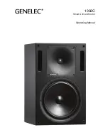 Genelec 1032C Operating Manual preview