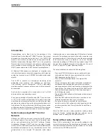 Preview for 2 page of Genelec 1032C Operating Manual